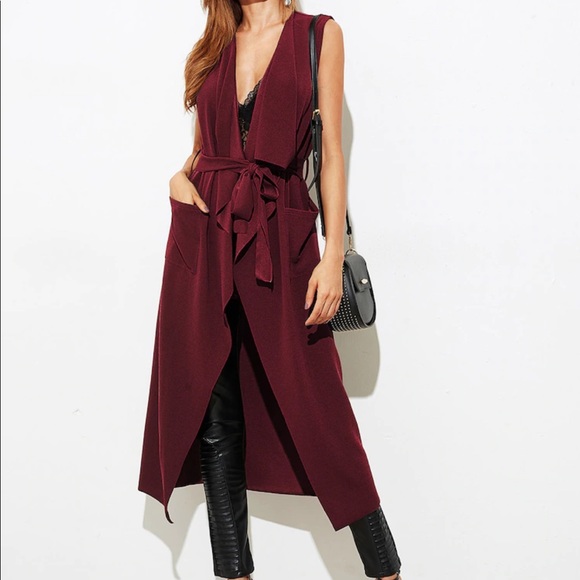 Jackets & Blazers - Waterfall Vest